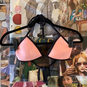 Triangl Coral Bikini Top